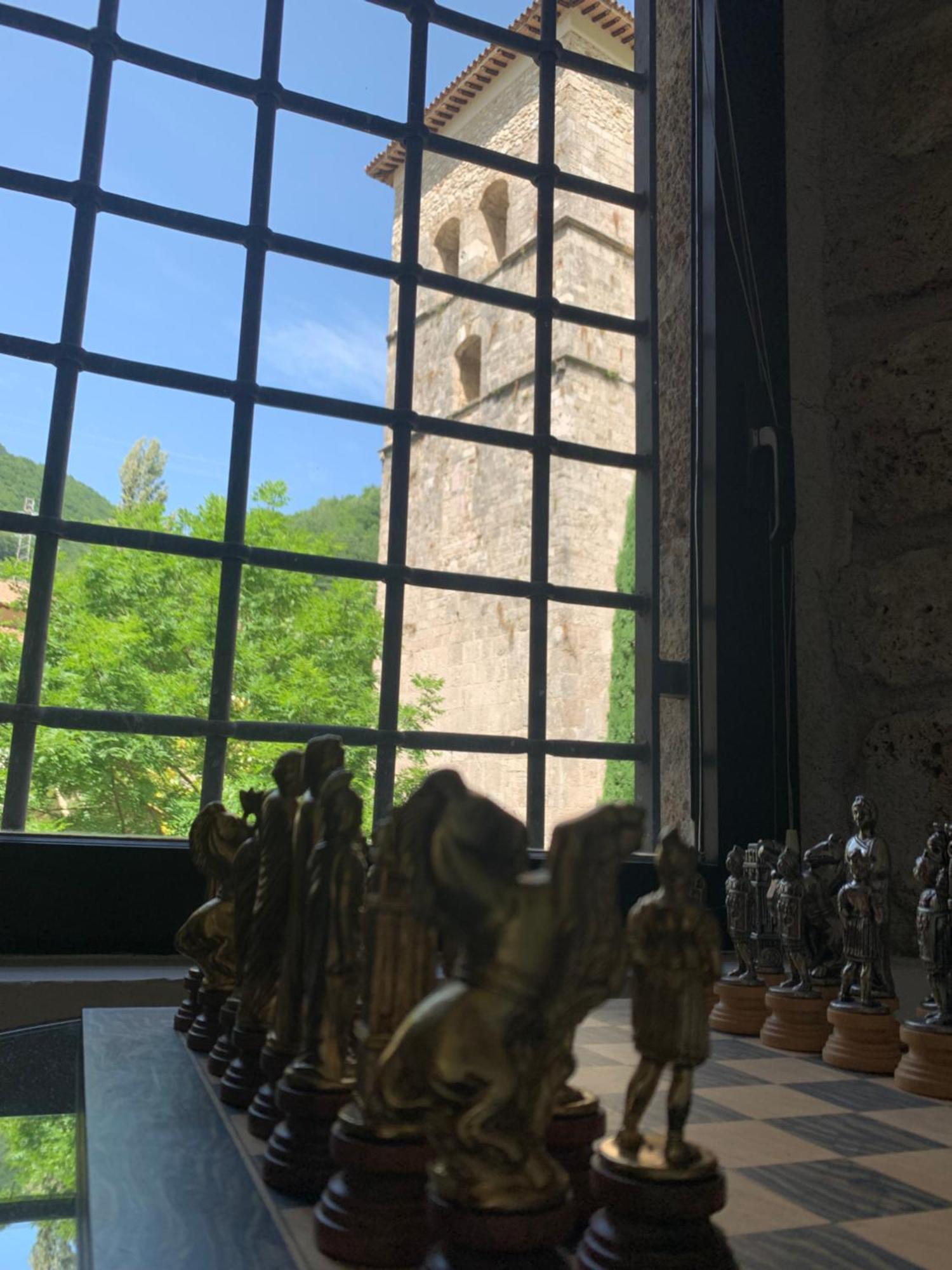 ホテル Abbazia Ss. Quirico E Giulitta Micigliano エクステリア 写真