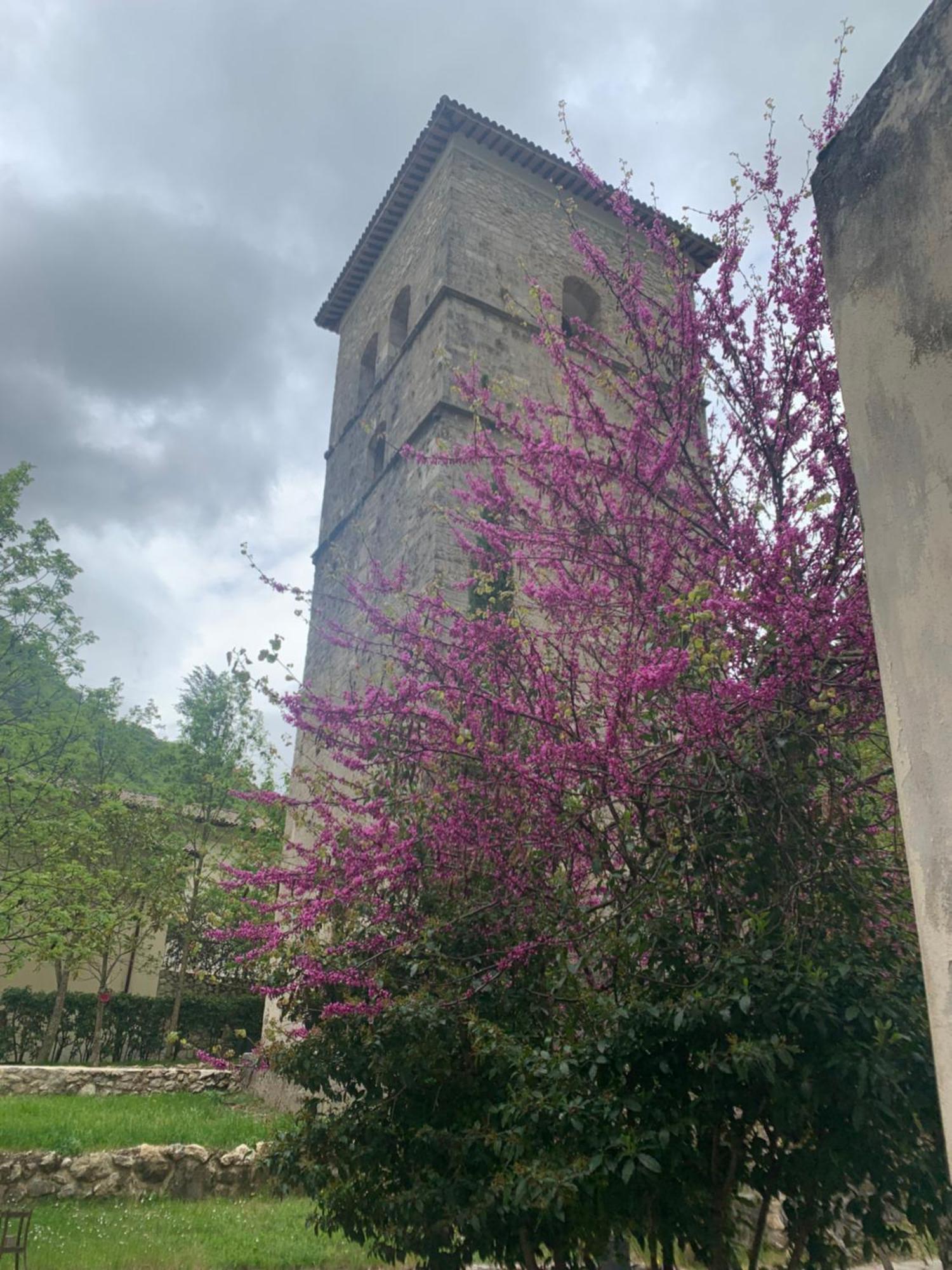 ホテル Abbazia Ss. Quirico E Giulitta Micigliano エクステリア 写真