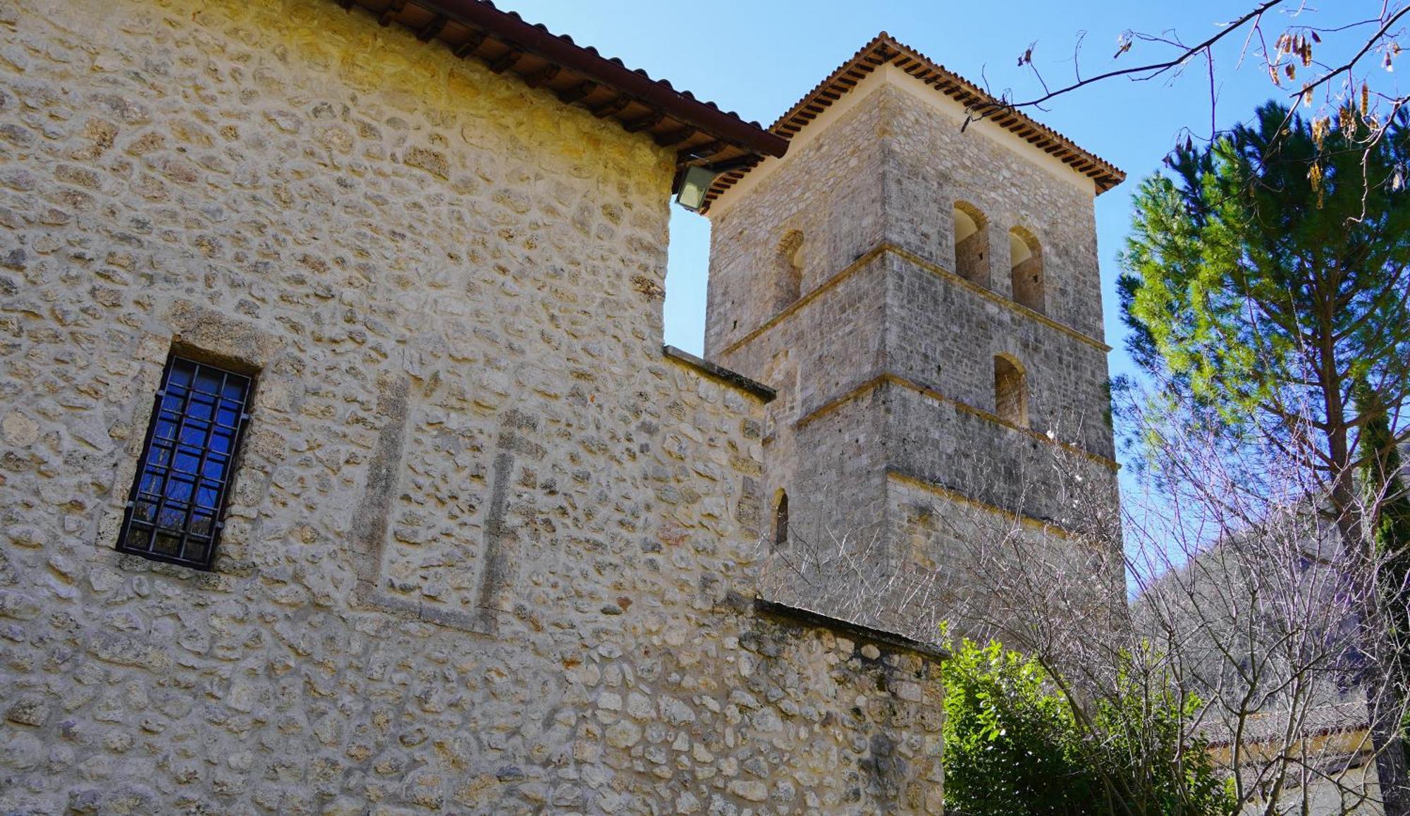 ホテル Abbazia Ss. Quirico E Giulitta Micigliano エクステリア 写真